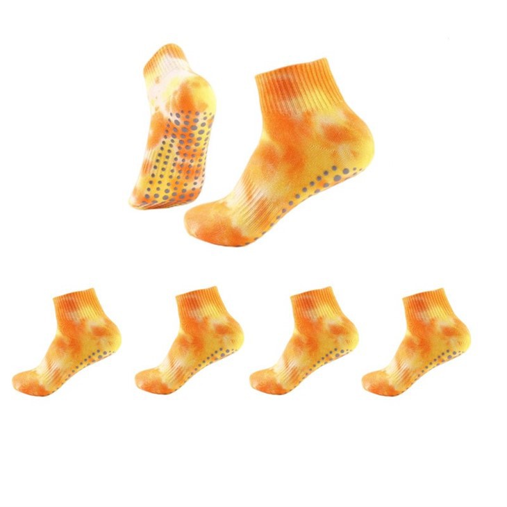Tie Dye Pilates Yoga Socks For Sale